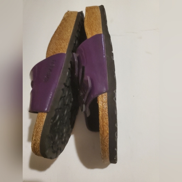 Arizona Birko-Flor Patent Sandals sz 40 - Picture 10 of 10